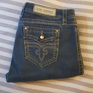 Rock Revival Alivia Easy Skinny Sz 34